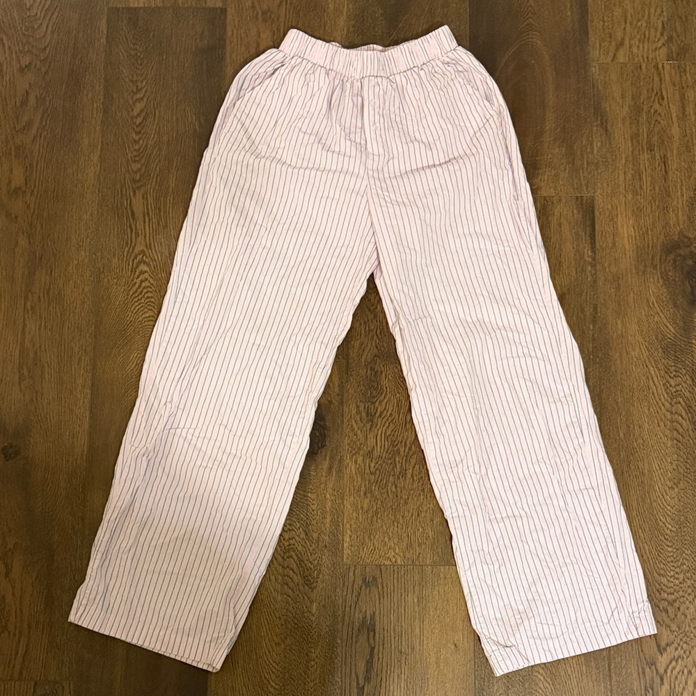 Pink Striped pants